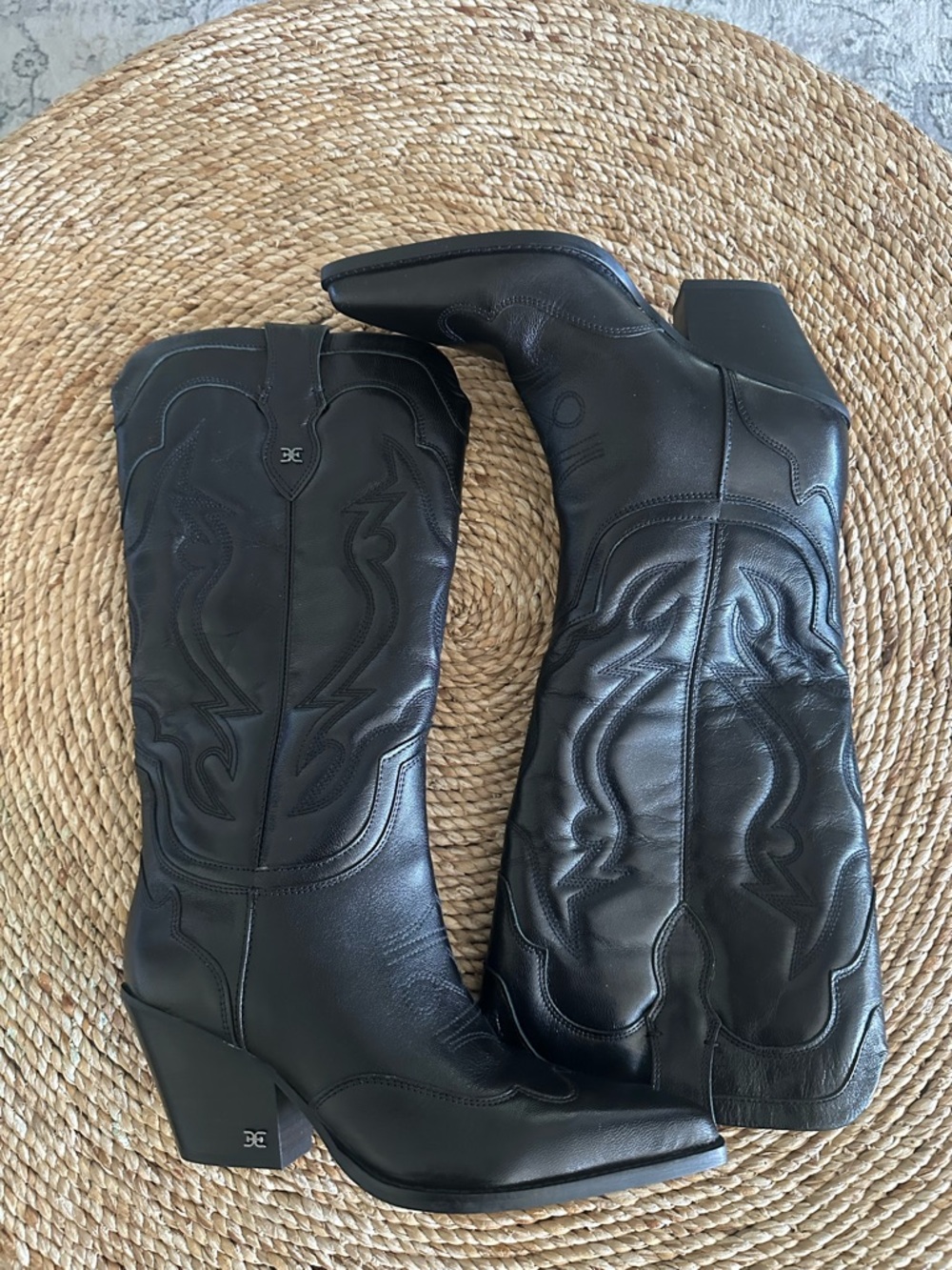 Sam Eldeman James Western Boots Size 9.5 - Picture 7 of 10